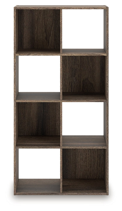 Ocala Furniture Outlet - Ashley Furniture - Shallifer Eight Cube Organizer - Eight Cube Organizer / Brown - EA1104-4X2