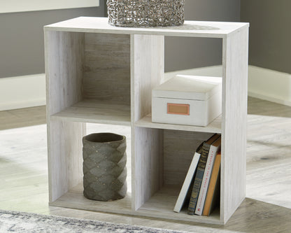 Ocala Furniture Outlet - Ashley Furniture - Paxberry Four Cube Organizer - Four Cube Organizer / Whitewash - EA1811-2X2