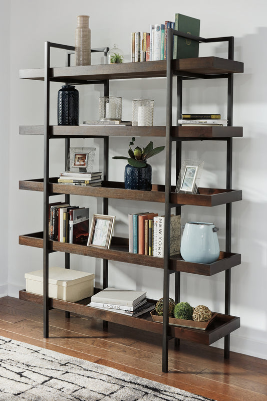 Ocala Furniture Outlet - Ashley Furniture - Starmore Bookcase - Bookcase / Brown - H633-70