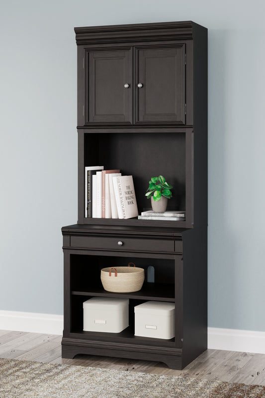 Ocala Furniture Outlet - Ashley Furniture - Beckincreek Bookcase - Bookcase / Black - H778H7