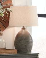 Terracotta Table Lamp (1/CN)