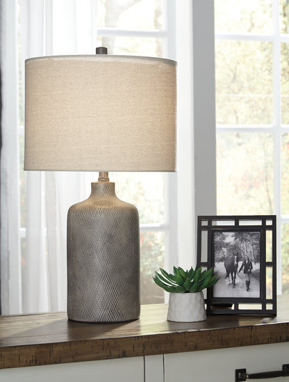 Ocala Furniture Outlet - Ashley Furniture - Linus Lighting - Table Lamp (Set of 2) / Antique Black - L117964X2