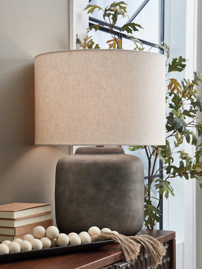 Ocala Furniture Outlet - Ashley Furniture - Zandophen Lighting - Metal Table Lamp (1/CN) - L207654