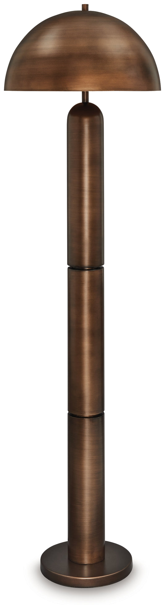 Ocala Furniture Outlet - Ashley Furniture - Wendfield Lighting - Metal Table Lamp (1/CN) / Antique Copper Finish - L208434