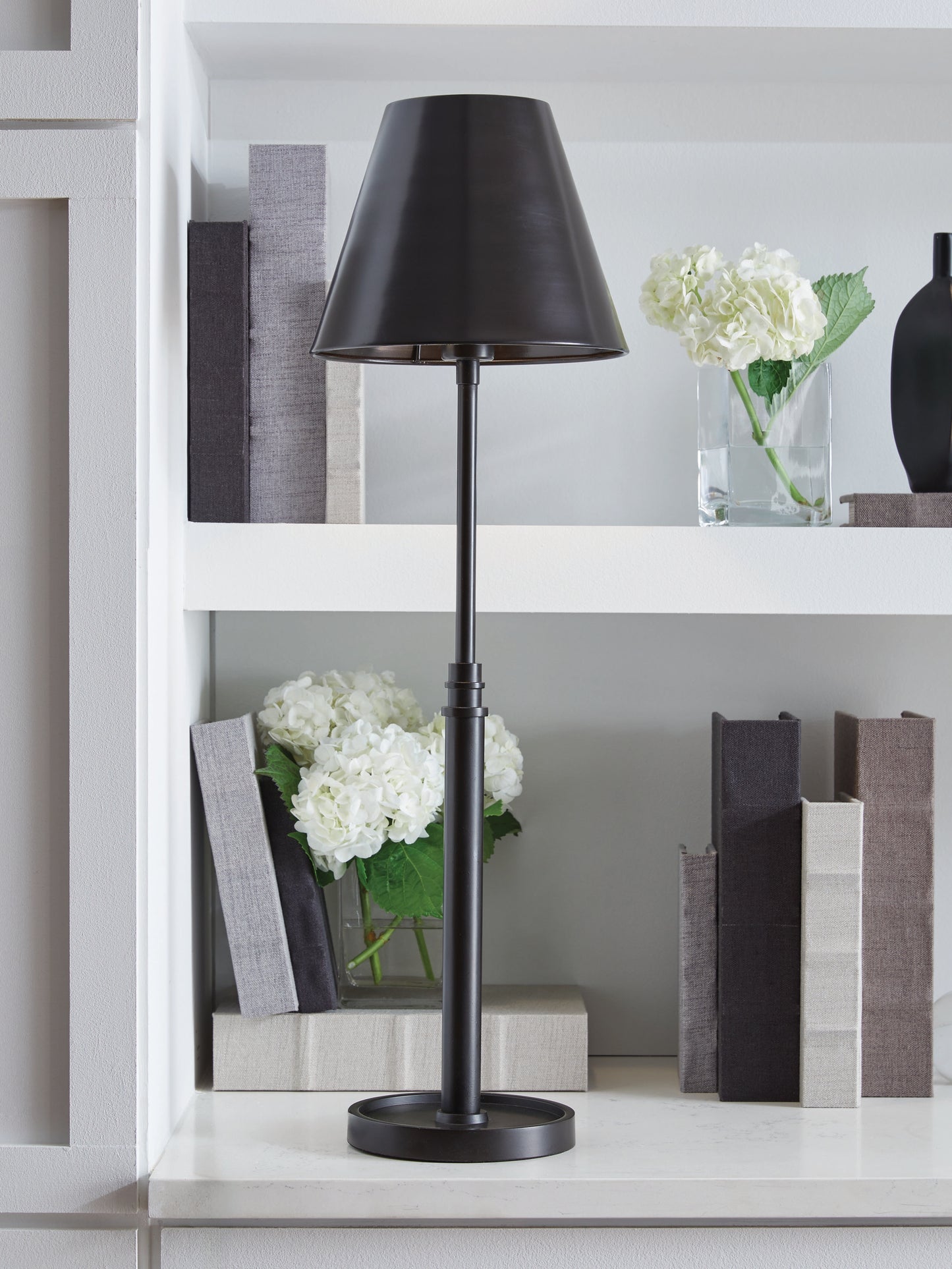 Ocala Furniture Outlet - Ashley Furniture - Wimner Lighting - Metal Table Lamp (1/CN) / Antique Bronze Finish - L208464