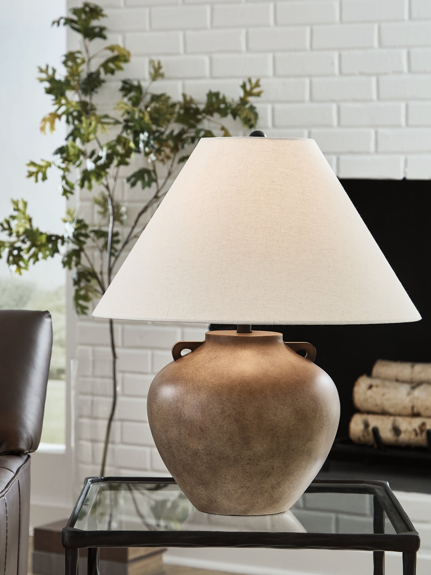 Ocala Furniture Outlet - Ashley Furniture - Ferrilby Lighting - Poly Table Lamp (1/CN) - L236064
