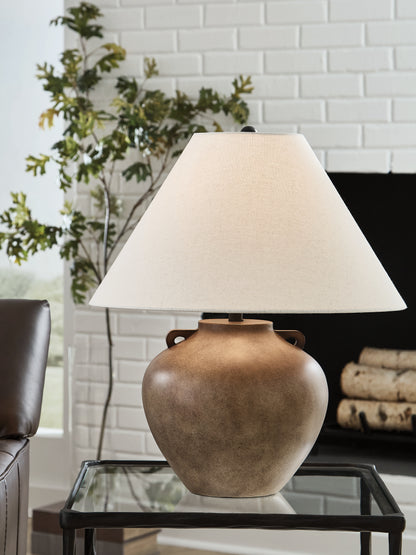 Ocala Furniture Outlet - Ashley Furniture - Ferrilby Lighting - Poly Table Lamp (1/CN) - L236064