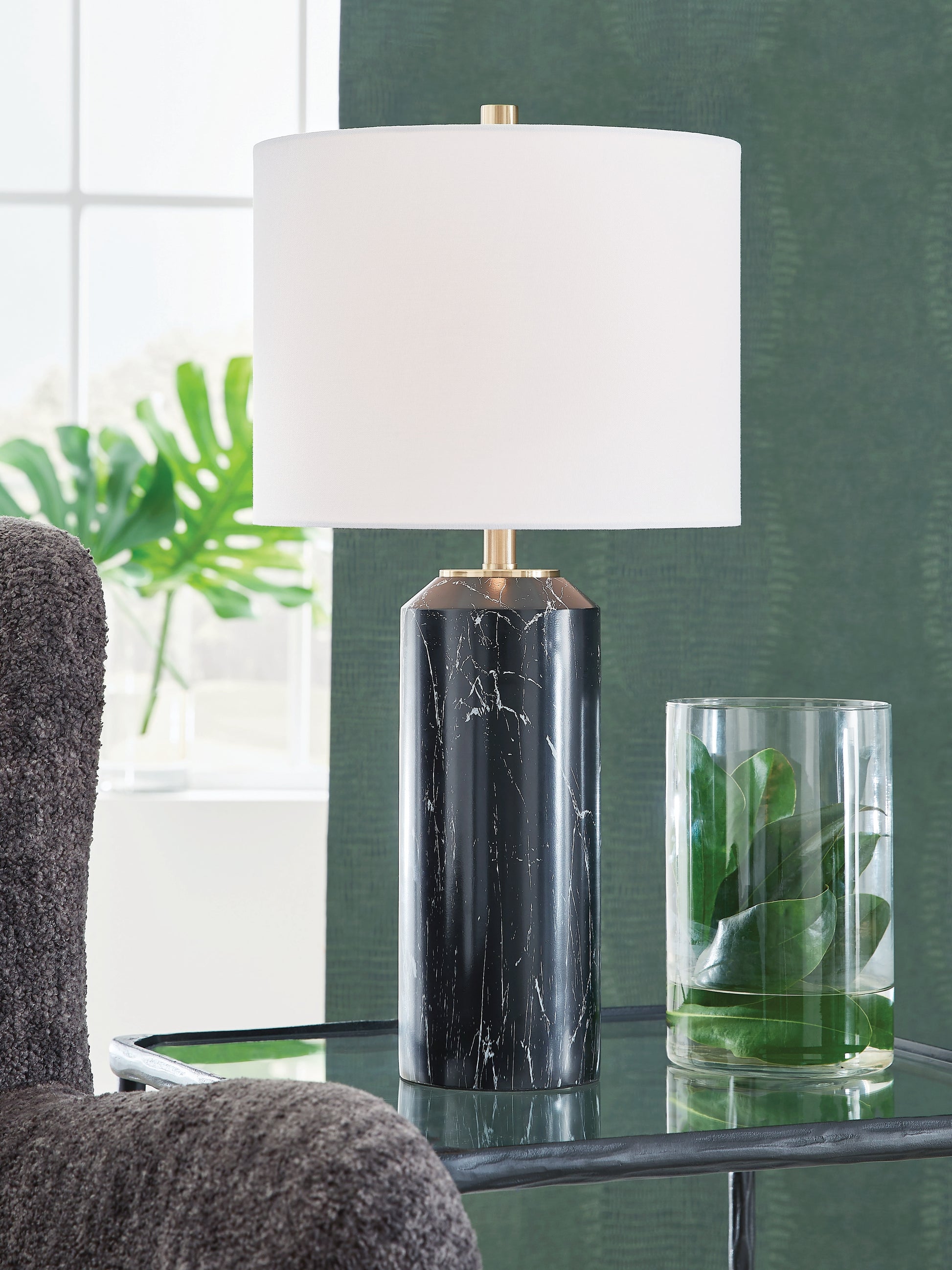 Ocala Furniture Outlet - Ashley Furniture - Hanzila Lighting - Poly Table Lamp (1/CN) - L236074