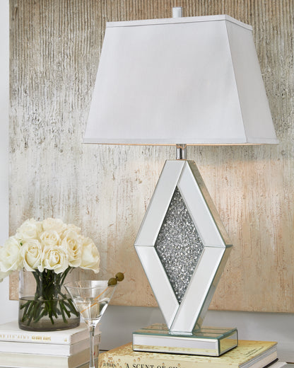 Ocala Furniture Outlet - Ashley Furniture - Prunella Lighting - Table Lamp (Set of 2) / Silver Finish - L429034X2