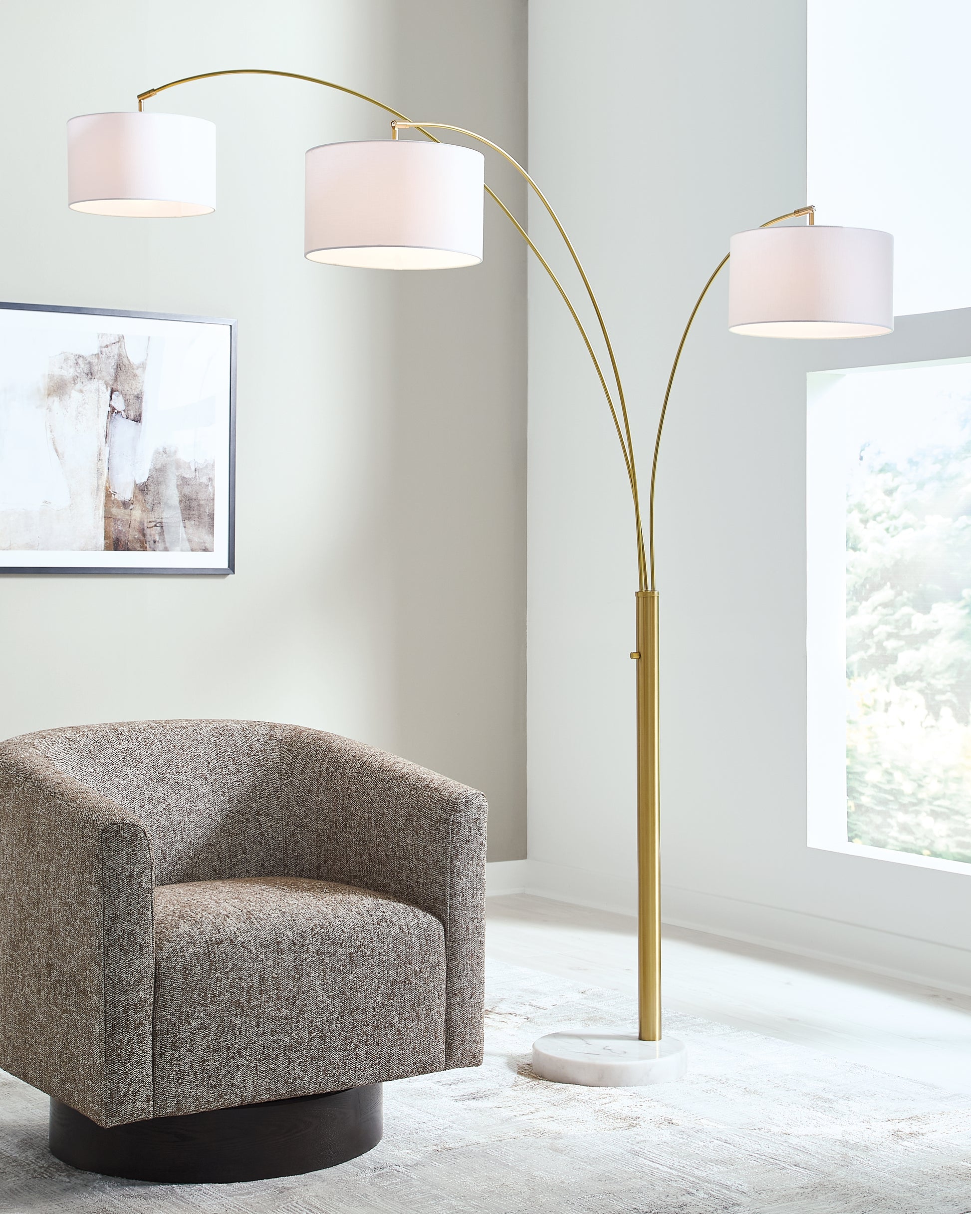 Ocala Furniture Outlet - Ashley Furniture - Valo Lighting - Metal Arc Lamp (1/CN) - L725169