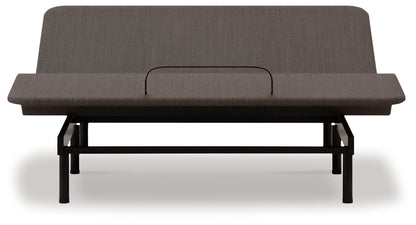 Ocala Furniture Outlet - Ashley Furniture - Head/Foot Model - Good Queen Adjustable Base - Queen Adjustable Base / Charcoal Gray - M5X332