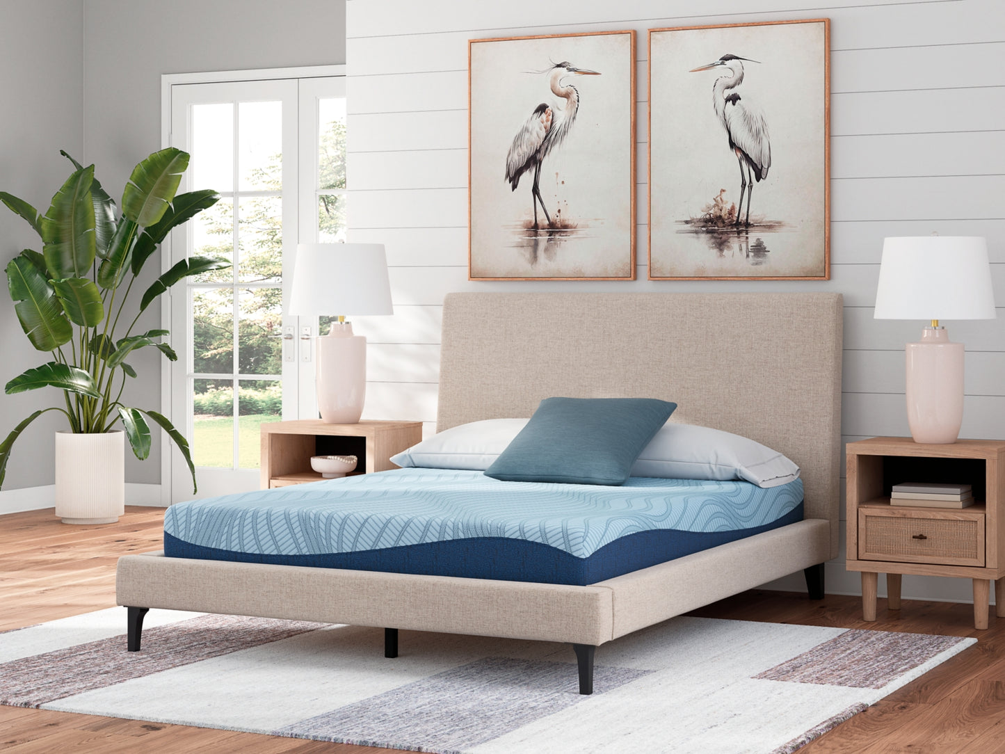 Ocala Furniture Outlet - Ashley Furniture - Peak 2.0 8 Memory Foam Mattresses - Full / White - M20421