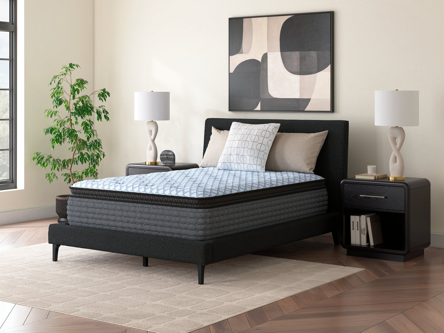 Ocala Furniture Outlet - Ashley Furniture - Destin Cove PT Mattresses - King / Blue - M33241