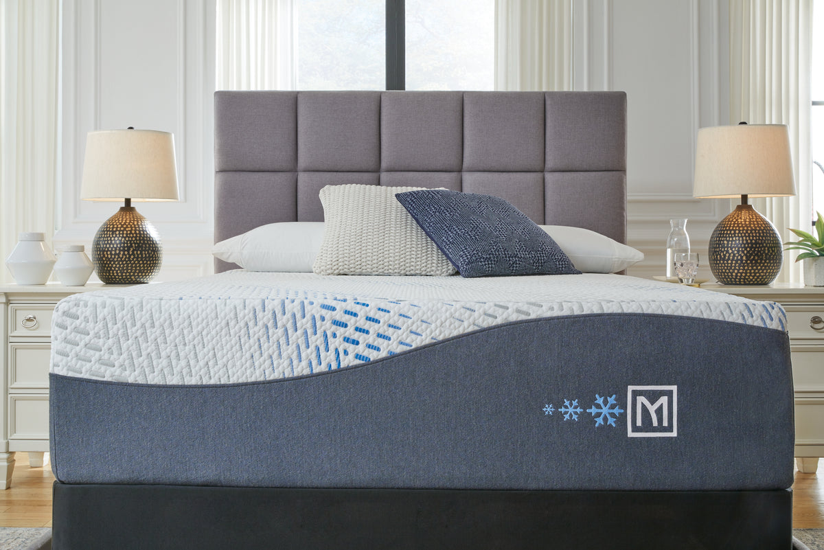 Ocala Furniture Outlet - Ashley Furniture - Millennium Cushion Firm Gel Memory Foam Hybrid Mattresses - California King / White - M50751
