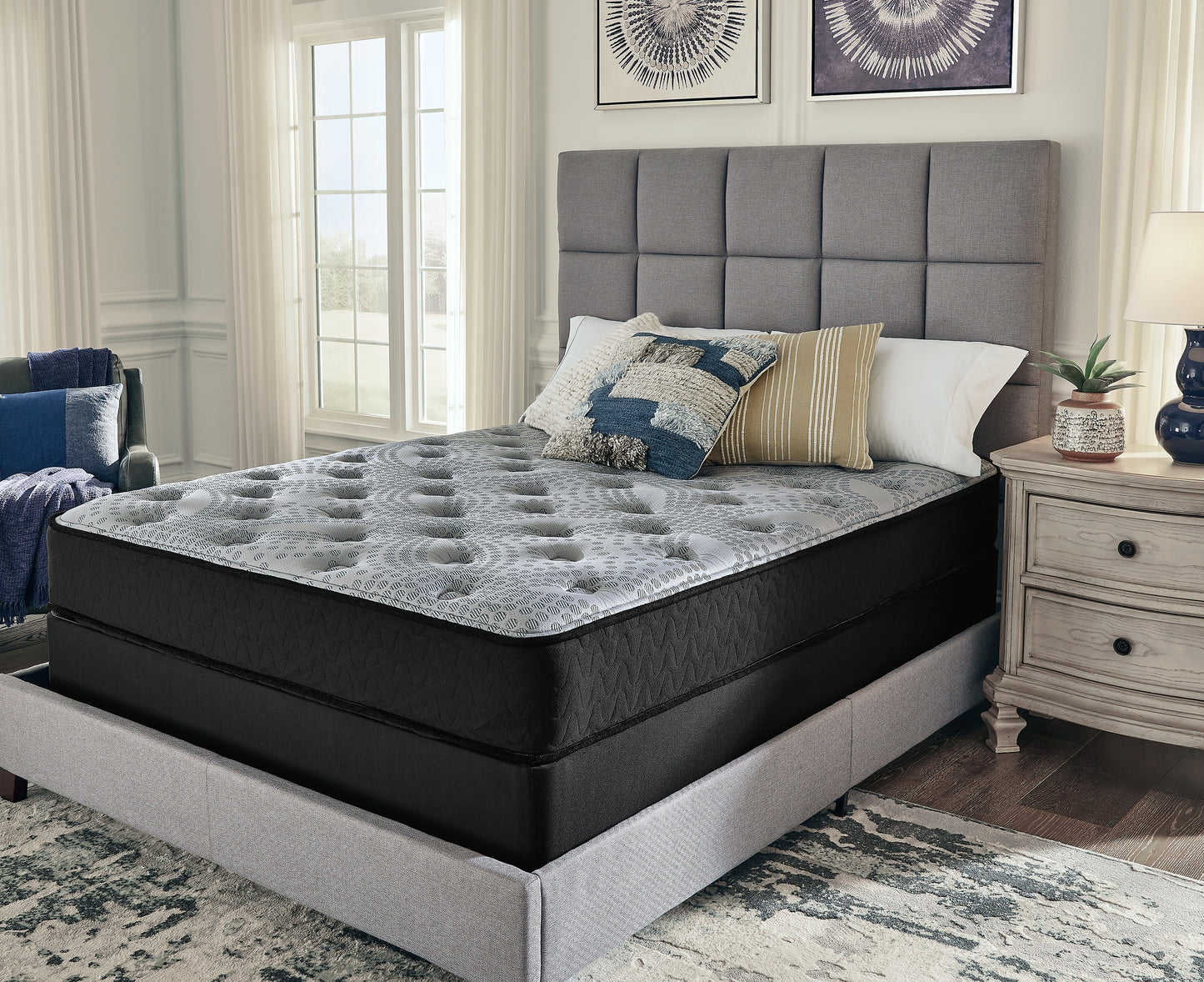 Ocala Furniture Outlet - Ashley Furniture - Comfort Plus Mattresses - Full / Gray - M50921