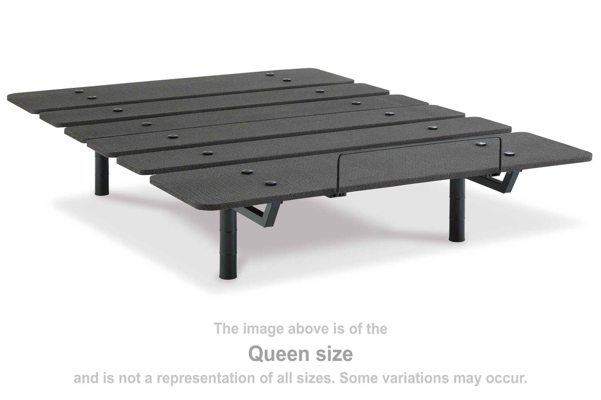 Ocala Furniture Outlet - Ashley Furniture - Cosmic Power Base King Adjustable Base - King Adjustable Base / Black - M8X242