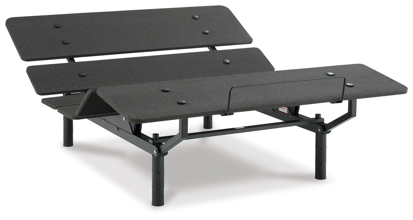 Ocala Furniture Outlet - Ashley Furniture - Cosmic Power Base Queen Adjustable Base - Queen Adjustable Base / Black - M8X232