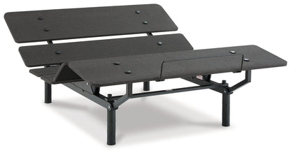 Ocala Furniture Outlet - Ashley Furniture - Cosmic Power Base Queen Adjustable Base - Queen Adjustable Base / Black - M8X232