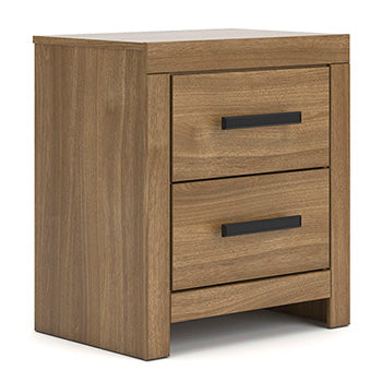 Ocala Furniture Outlet - Ashley Furniture - Broachmyn Bedroom - Two Drawer Night Stand / Auburn - PCB1116-92