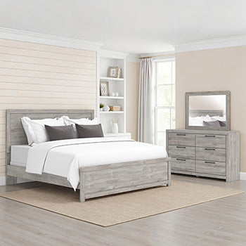 Ocala Furniture Outlet - Ashley Furniture - Broachmyn Bedroom - Bedroom Mirror / Gray - PCB1120-36