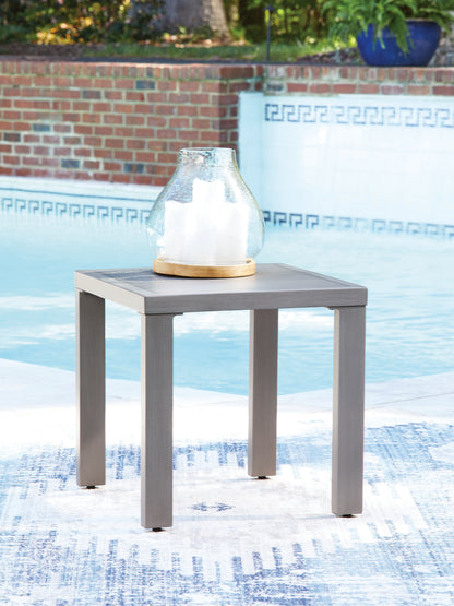 Ocala Furniture Outlet - Ashley Furniture - Half Moon Beach Outdoor - Square End Table - PCP418-702