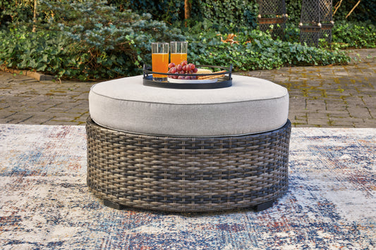 Ocala Furniture Outlet - Ashley Furniture - Harbor Court Outdoor - Corner with Cushion (Set of 2) / Gray - P459-877