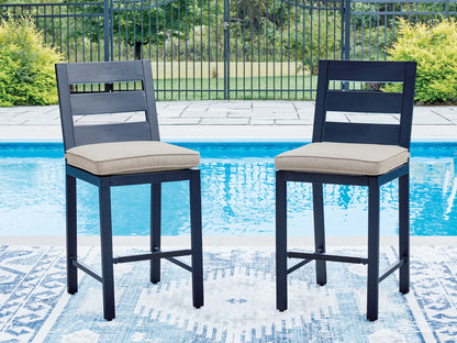 Ocala Furniture Outlet - Ashley Furniture - East Beach Outdoor - Barstool (Set of 2) - PCP587-124