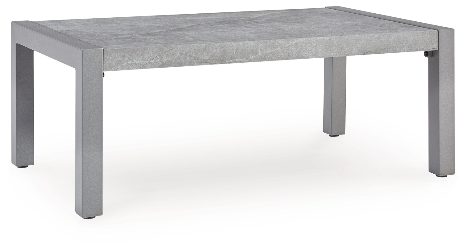 Ocala Furniture Outlet - Ashley Furniture - Hurley Park Outdoor - Loveseat w/Cushion / Gray - PCP695-835