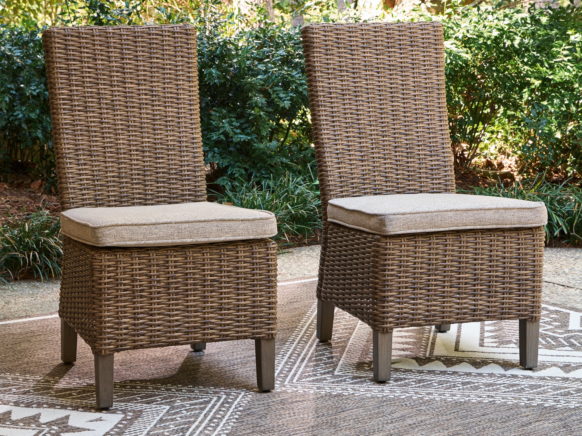 Ocala Furniture Outlet - Ashley Furniture - Laguna Heights Outdoor - Side Chair with Cushion (Set of 2) - PCP790-601
