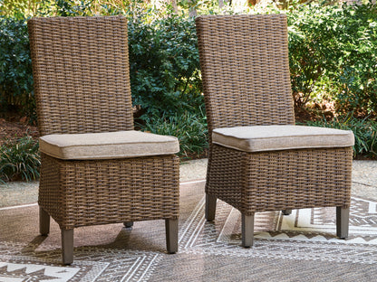 Ocala Furniture Outlet - Ashley Furniture - Laguna Heights Outdoor - Side Chair with Cushion (Set of 2) - PCP790-601
