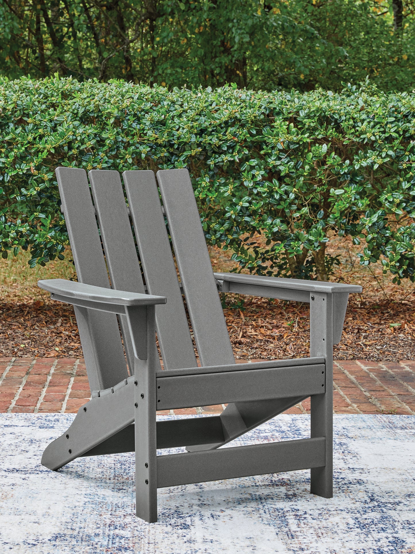 Ocala Furniture Outlet - Ashley Furniture - Cove Beach Outdoor - Adirondack Chair / Gray - PCP803-898