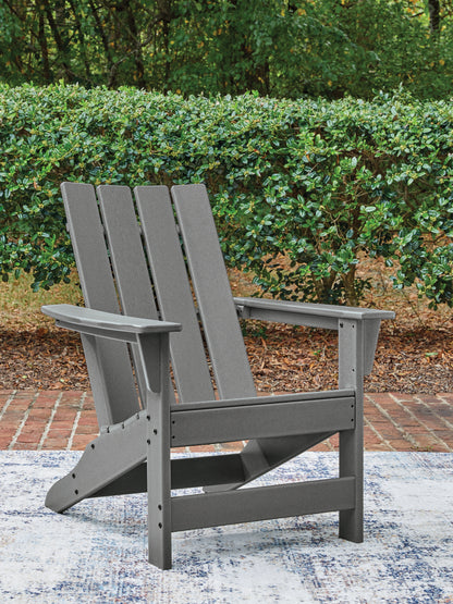 Ocala Furniture Outlet - Ashley Furniture - Cove Beach Outdoor - Adirondack Chair / Gray - PCP803-898