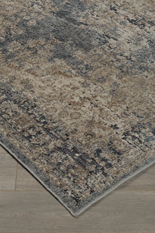 Ocala Furniture Outlet - Ashley Furniture - South Rug - 8' x 10' Rug / Blue/Beige - R402721
