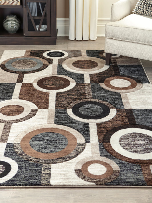Ocala Furniture Outlet - Ashley Furniture - Guintte Rug - 8'2" x 9'6" Rug / Multi - R403971