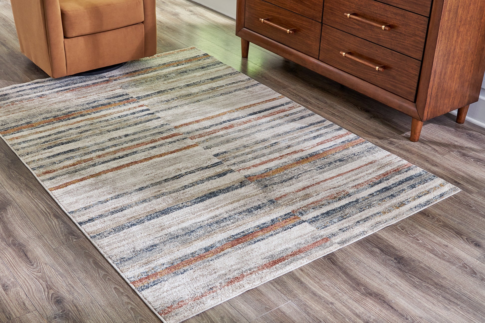 Ocala Furniture Outlet - Ashley Furniture - Kemart Rug - 5' x 7' Rug / Multi - R406682