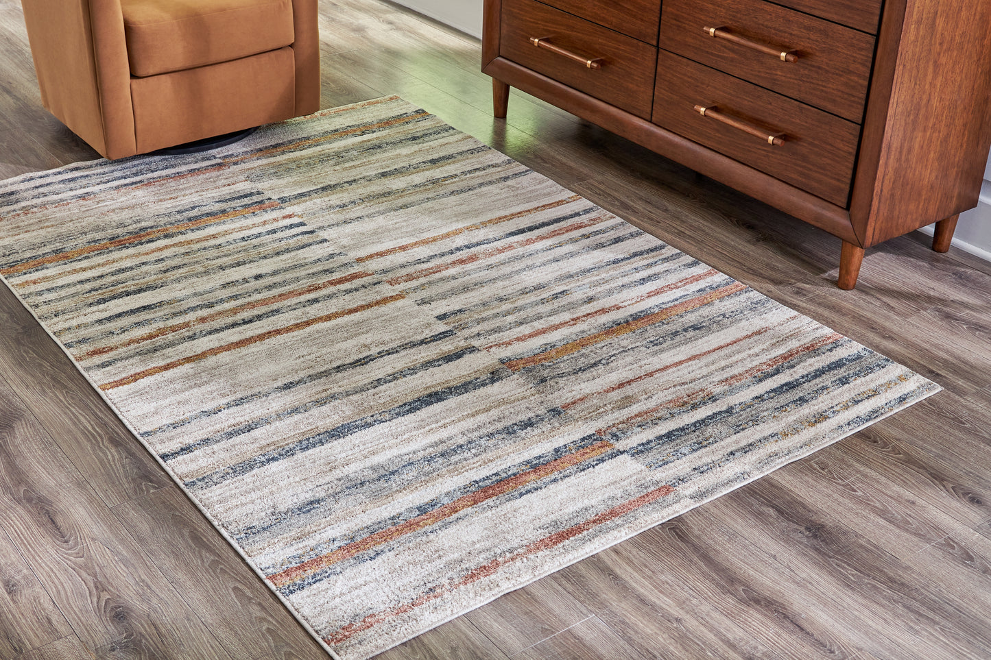 Ocala Furniture Outlet - Ashley Furniture - Kemart Rug - 5' x 7' Rug / Multi - R406682