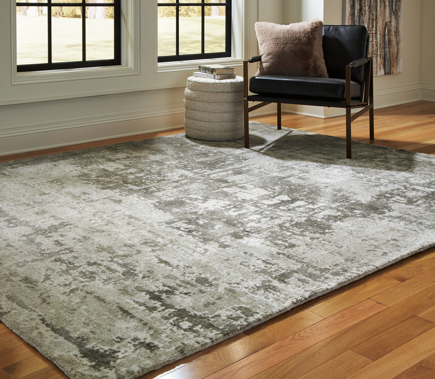 Ocala Furniture Outlet - Ashley Furniture - Valmontic Rug - 8' x 10' Rug / Gray - R406921