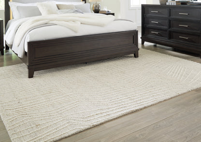 Ocala Furniture Outlet - Ashley Furniture - Varahill Rug - 8' x 10' Rug / Gray/Ivory - R406931