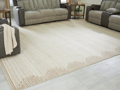 Ocala Furniture Outlet - Ashley Furniture - Emorymore Rug - Medium Rug / Brown/Beige - R407302