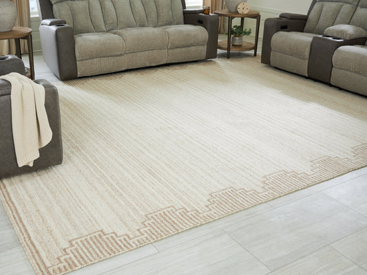 Ocala Furniture Outlet - Ashley Furniture - Emorymore Rug - Medium Rug / Brown/Beige - R407302