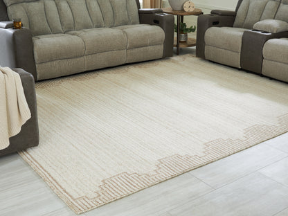Ocala Furniture Outlet - Ashley Furniture - Emorymore Rug - Large Rug / Brown/Beige - R407301