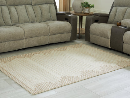 Ocala Furniture Outlet - Ashley Furniture - Emorymore Rug - Medium Rug / Brown/Beige - R407302