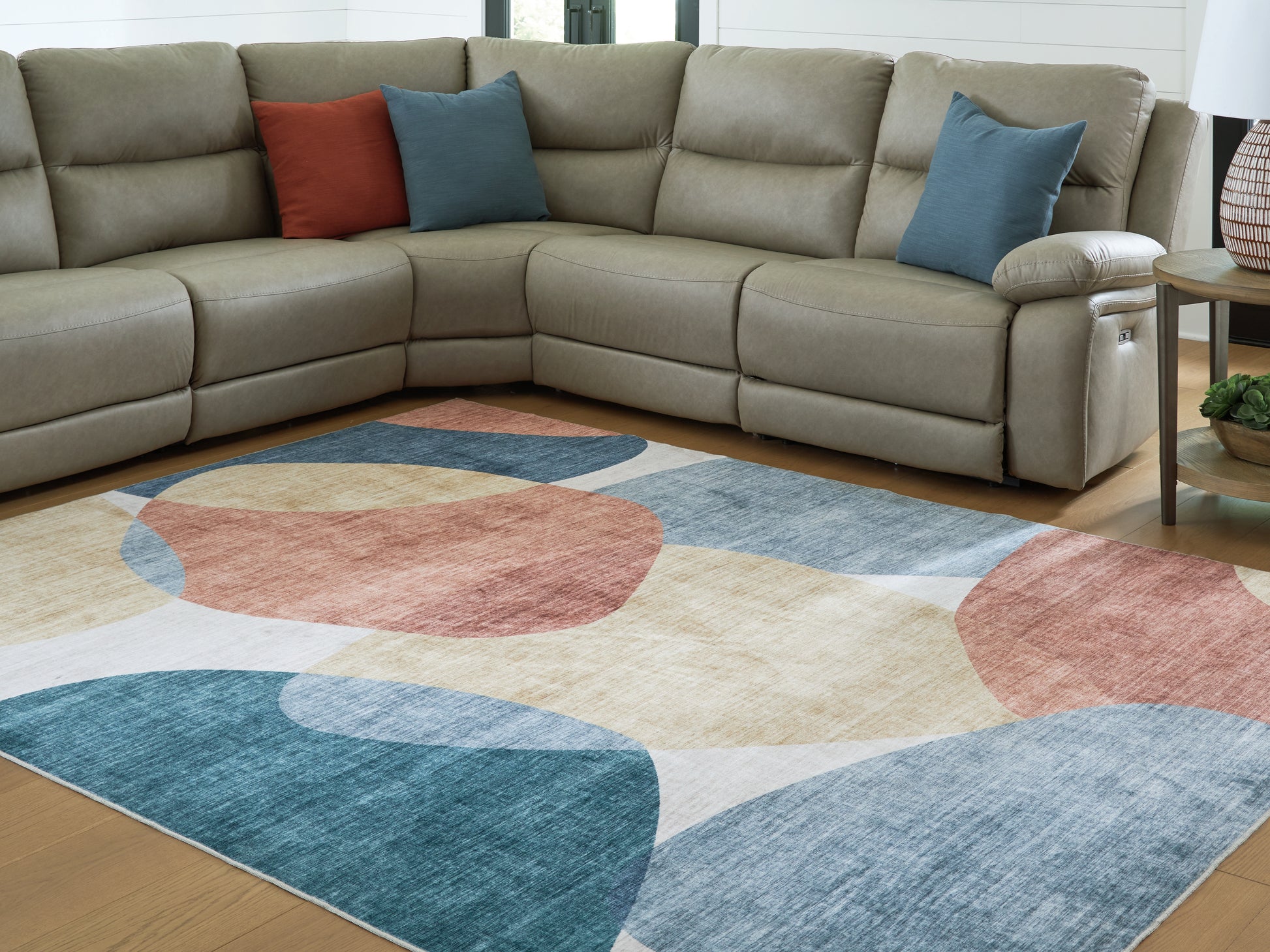 Ocala Furniture Outlet - Ashley Furniture - Chanleigh Rug - Washable 7'6" x 9'6" Area Rug / Multi - R407371
