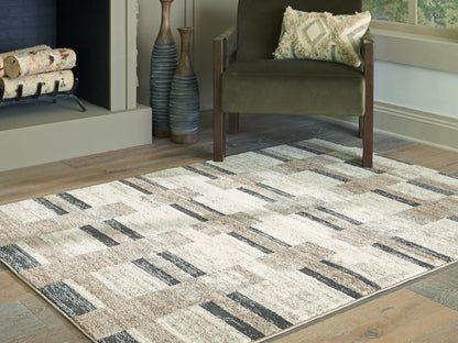 Ocala Furniture Outlet - Ashley Furniture - Alstone Rug - 5'3" x 7' Area Rug / Multi - R407732