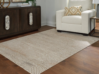 Ocala Furniture Outlet - Ashley Furniture - Bachus Rug - 5'3" x 7' Area Rug / Multi - R407752