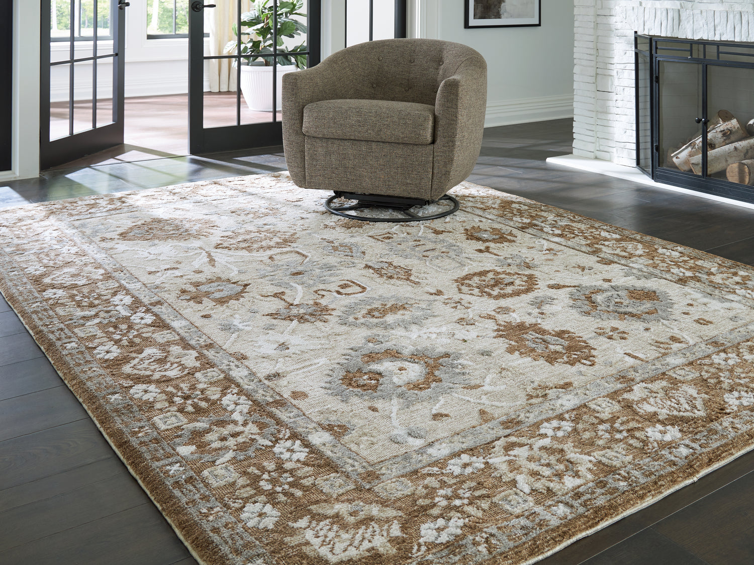 Ocala Furniture Outlet - Ashley Furniture - Ainswick Rug - Memory Foam Large Rug - R407881