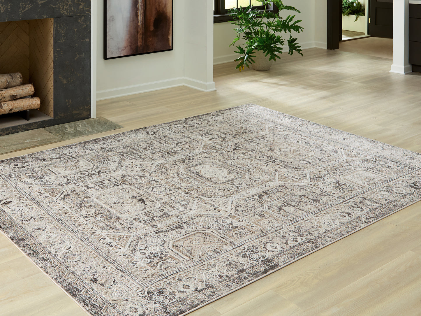 Ocala Furniture Outlet - Ashley Furniture - Junley Rug - Large Rug - R408261