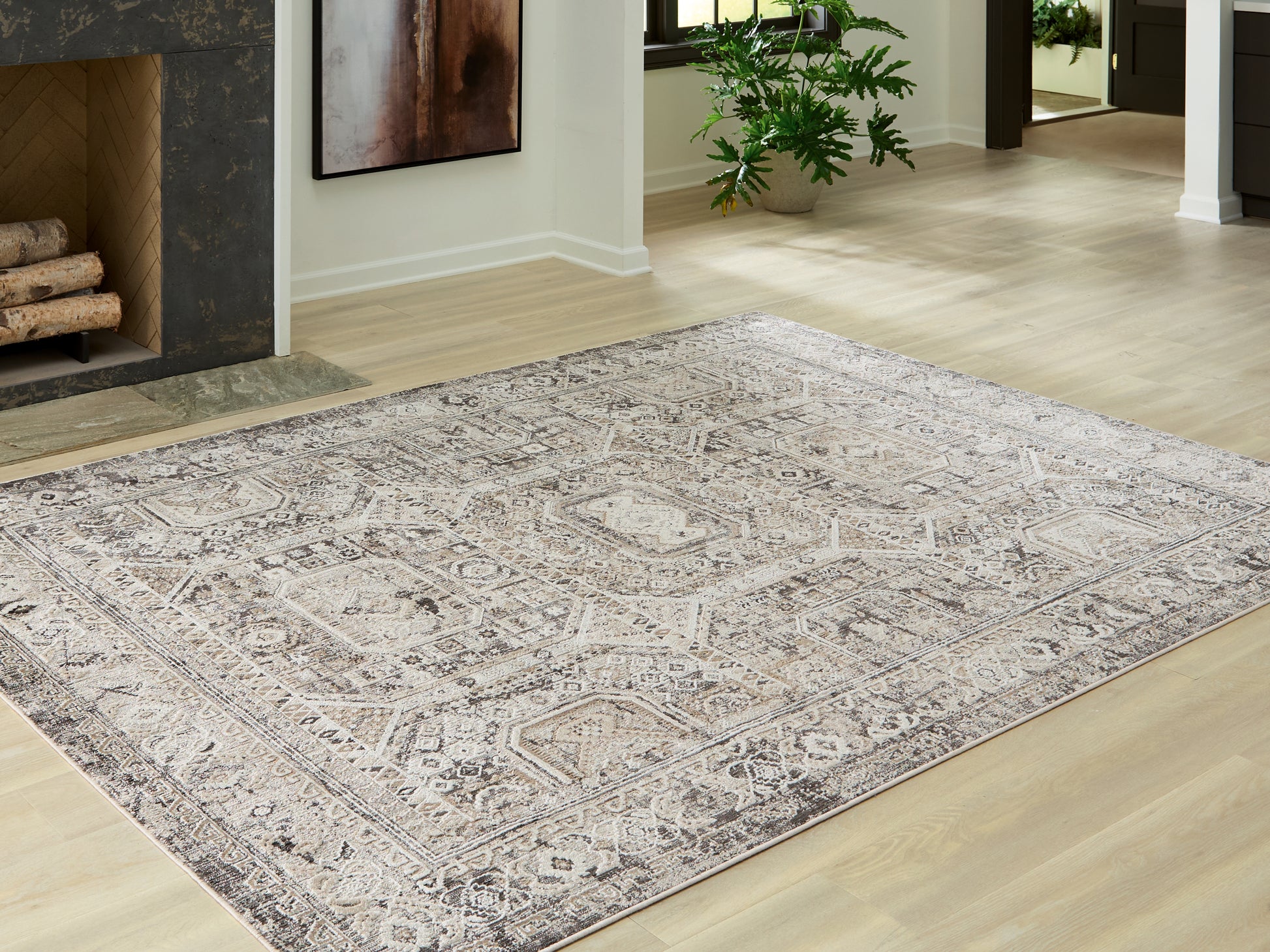 Ocala Furniture Outlet - Ashley Furniture - Junley Rug - Large Rug - R408261