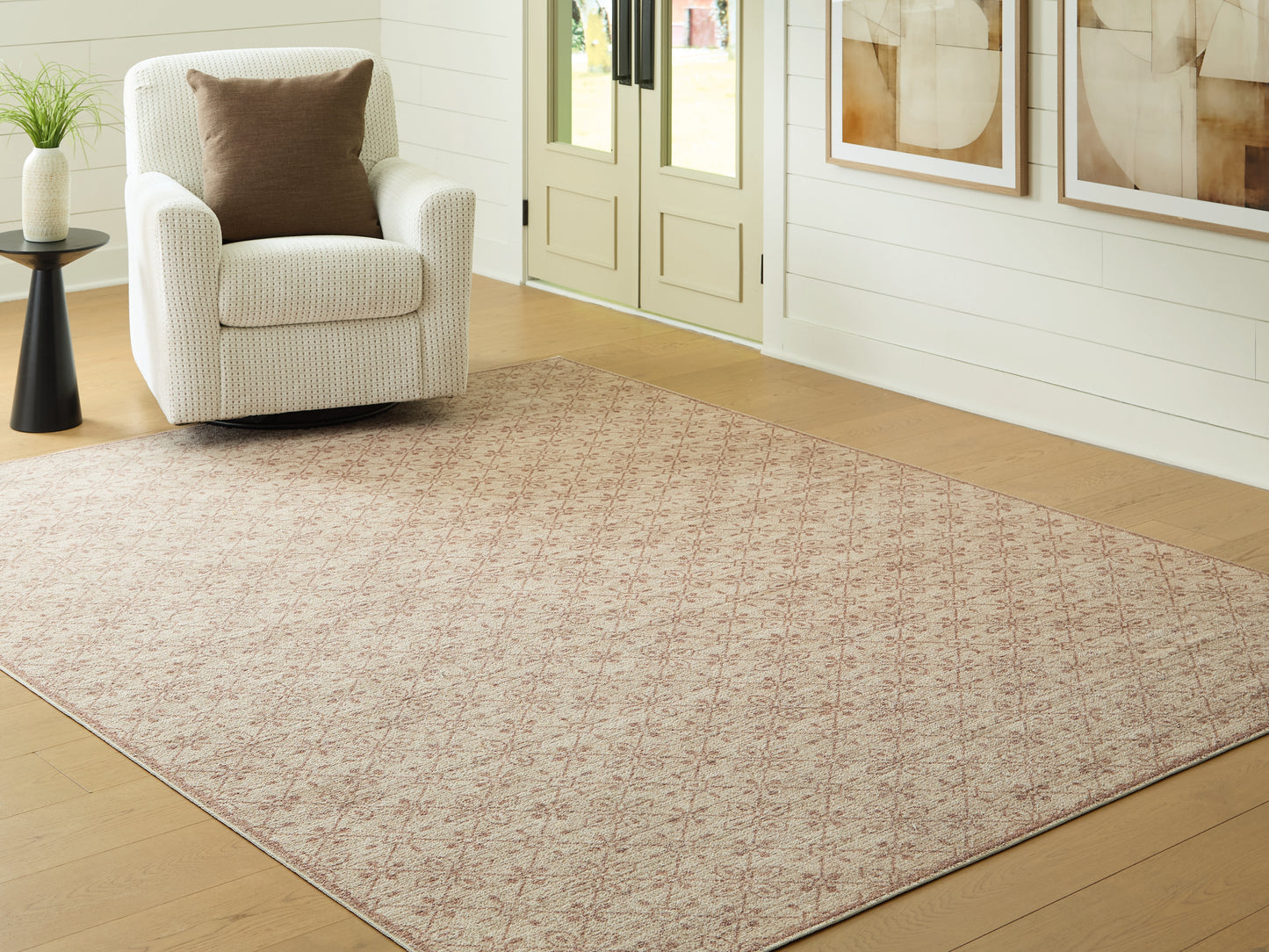 Ocala Furniture Outlet - Ashley Furniture - Lyamford Rug - Large Rug / Beige/Gray/Brown - R408501