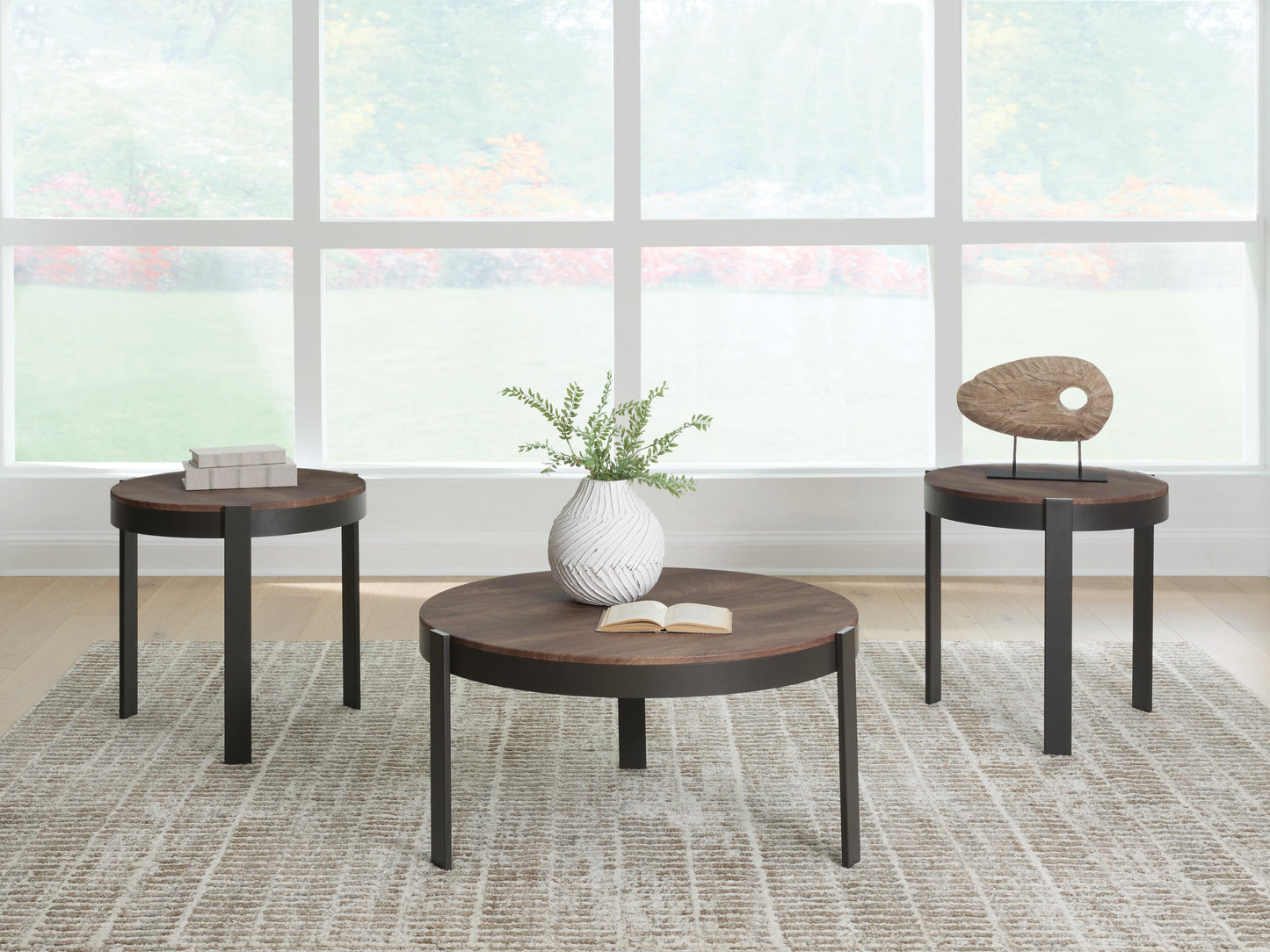 Ocala Furniture Outlet - Ashley Furniture - Horizon Hills Table (Set of 3) - Occasional Table Set (3/CN) - T186-13